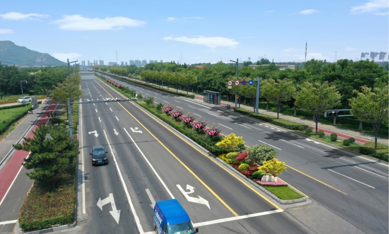 榆林市城区道路绿化工程