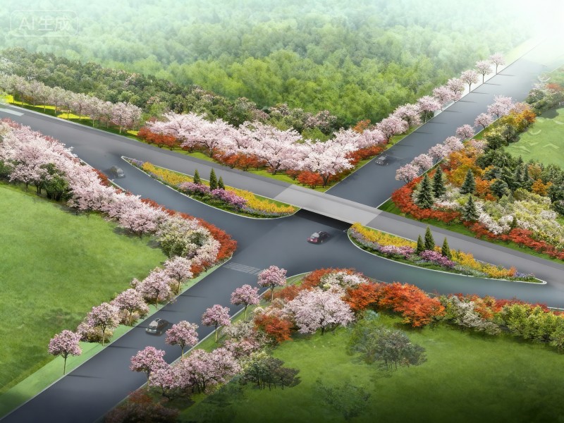 缙云山环道绿化工程设计